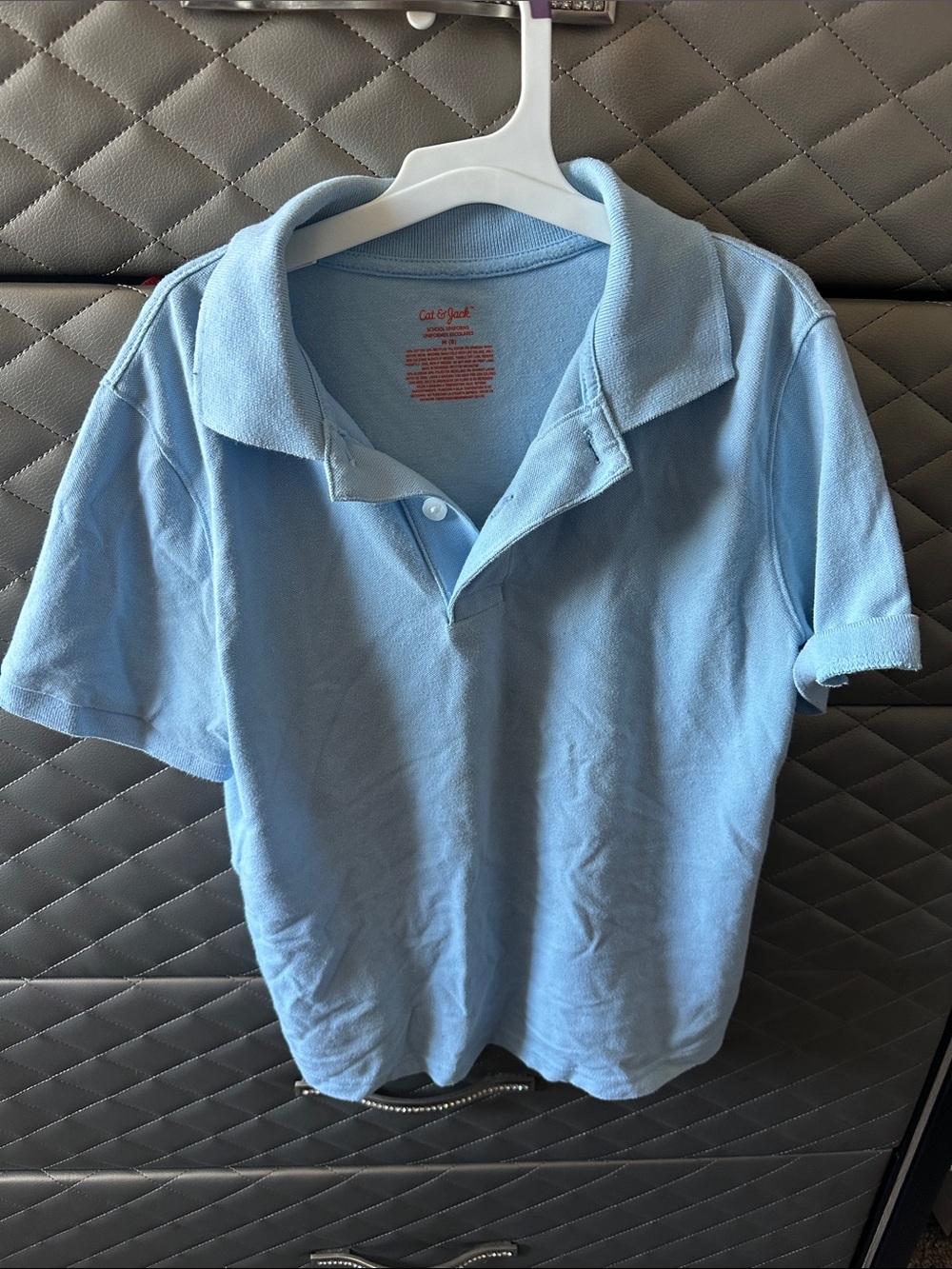 Cat & Jack Men's Light Blue Polo Shirt